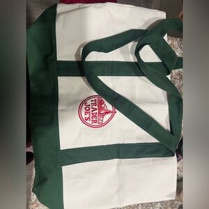 Traders Joe’s large green tote